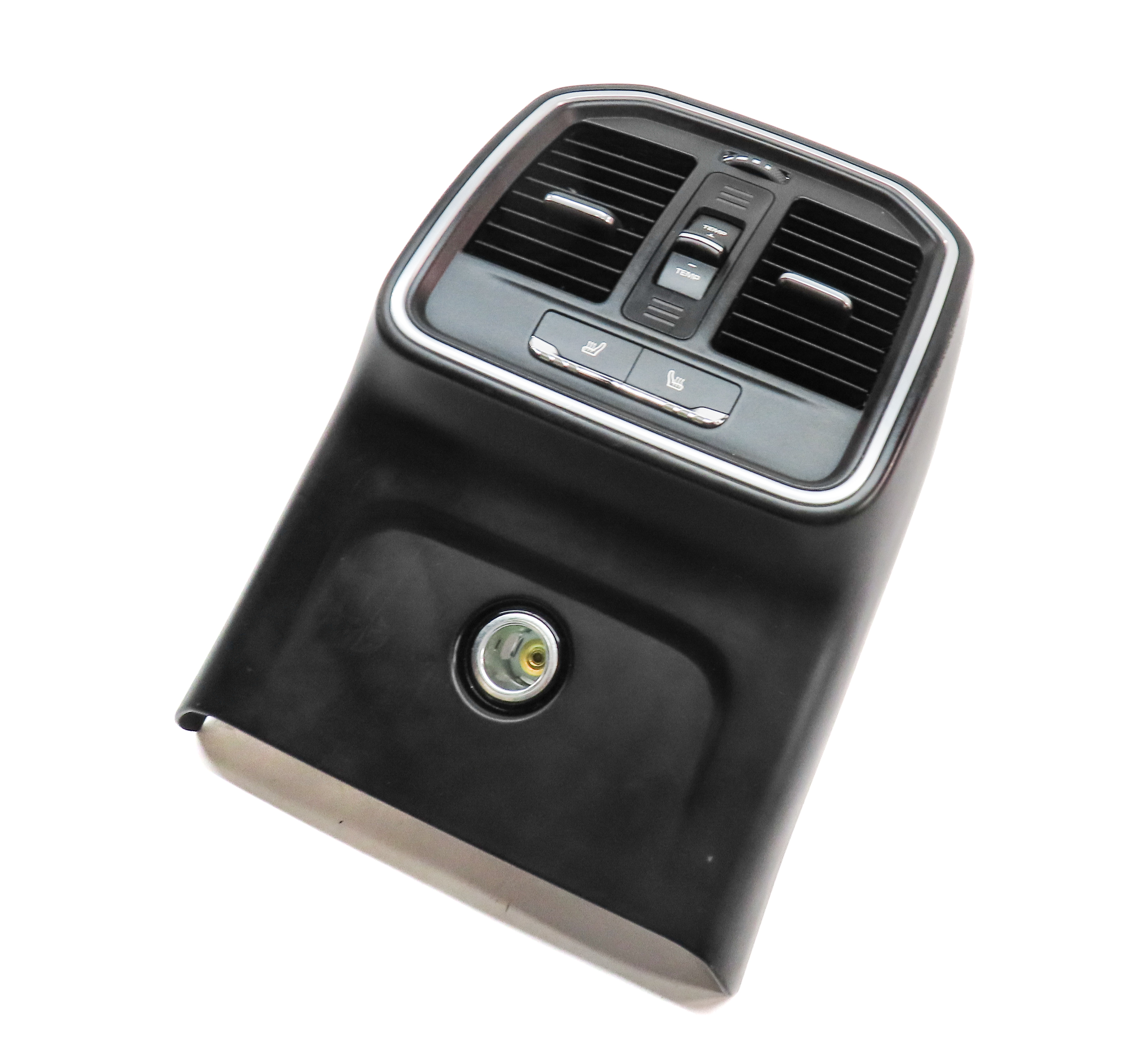 2016 PORSCHE MACAN (95B) REAR CENTER CONSOLE HEATER A/C AIR VENT & TRIM (BLACK) — exact item pictured